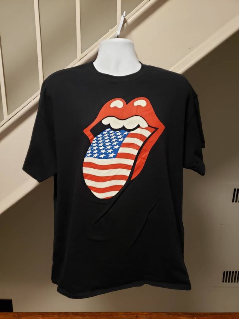 Rolling Stones 2015 Zip Code Tour XL TShirt Etsy