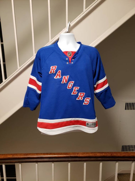 rangers youth hockey jersey