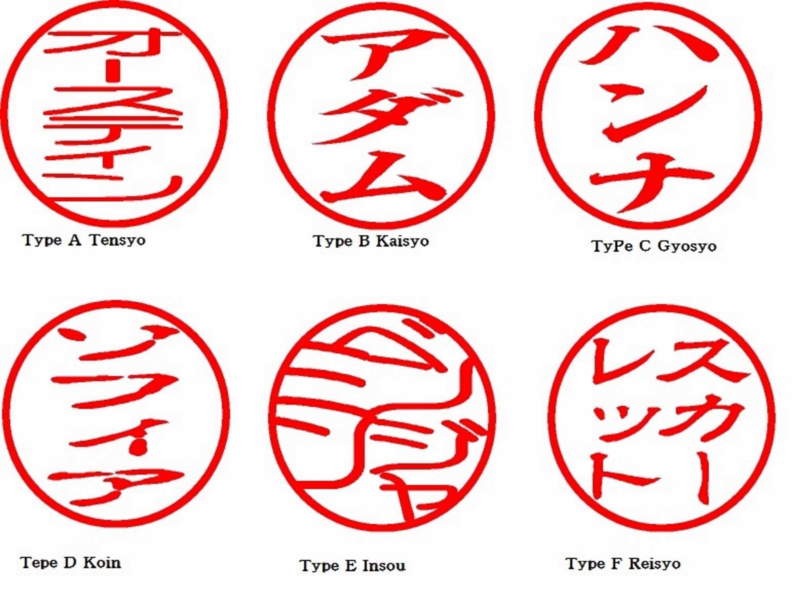 Timbre de sceau japonais personnalisé/HANKO KANJI Etsy