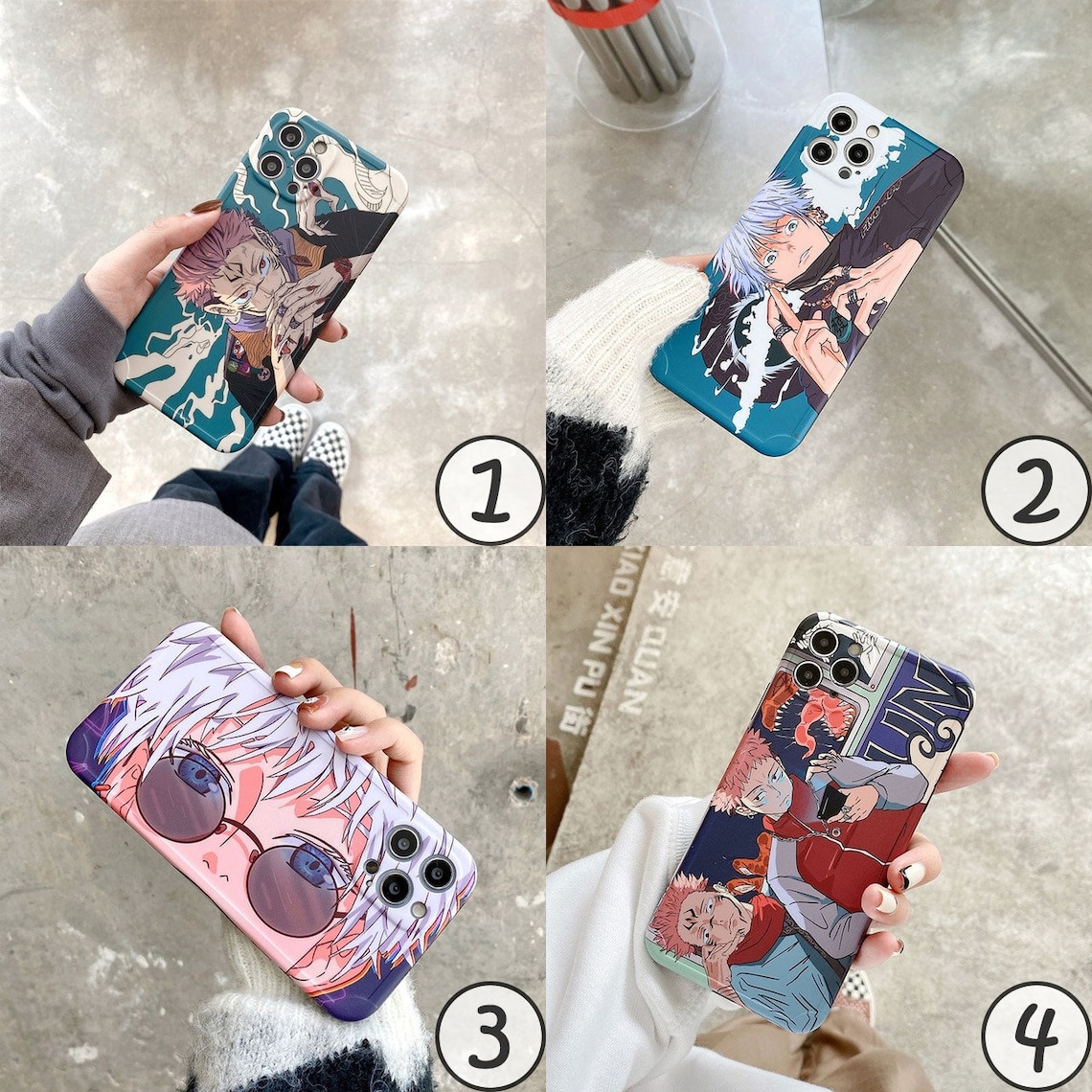 Jujutsu Kaisen Anime Iphone Soft Cases 19 styles Etsy