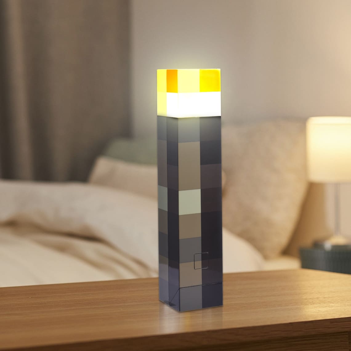 Minecraft Torch LED Lamp Etsy