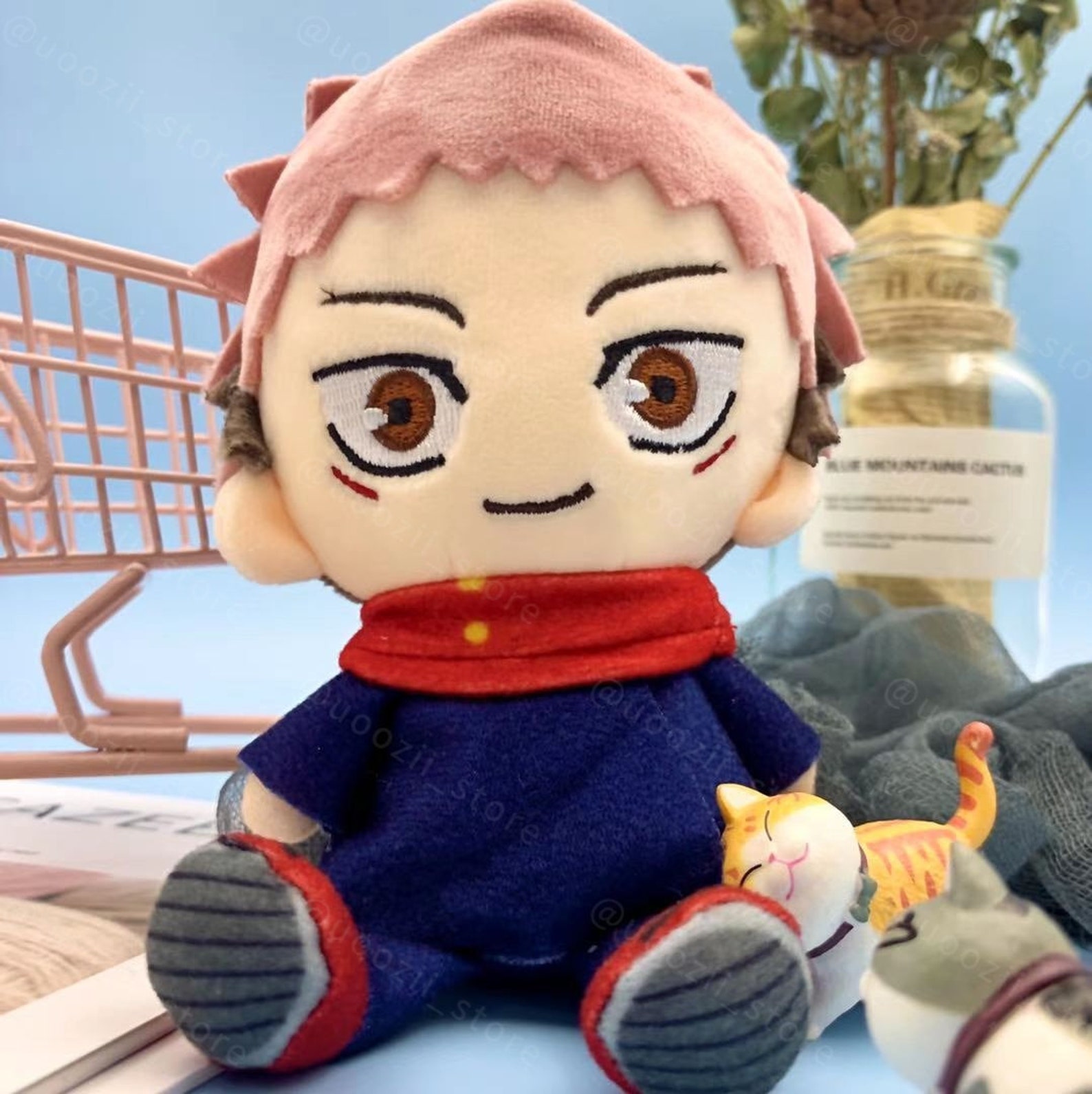 Jujutsu Kaisen Anime Plush Toys / Yuji Itadori Gojo Satoru | Etsy