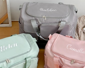 Borsone personalizzato/Borsa da viaggio personalizzata/Borsa da ballo/Borsa da palestra/Borsa da viaggio/Borsa per neonati/Regalo personalizzato/Regalo di compleanno/Regalo per lei
