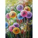 full square/round drill 5d diy diamond painting 'colored dandelion',diamond embroidery cross stitch mosaic flower,home decor gifts