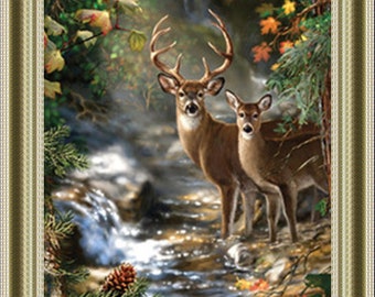 sahnah Deer J-4 Diamond Painting Diy Embroidery Painting Mosaic Painting Resin Diamond Painting For Presents