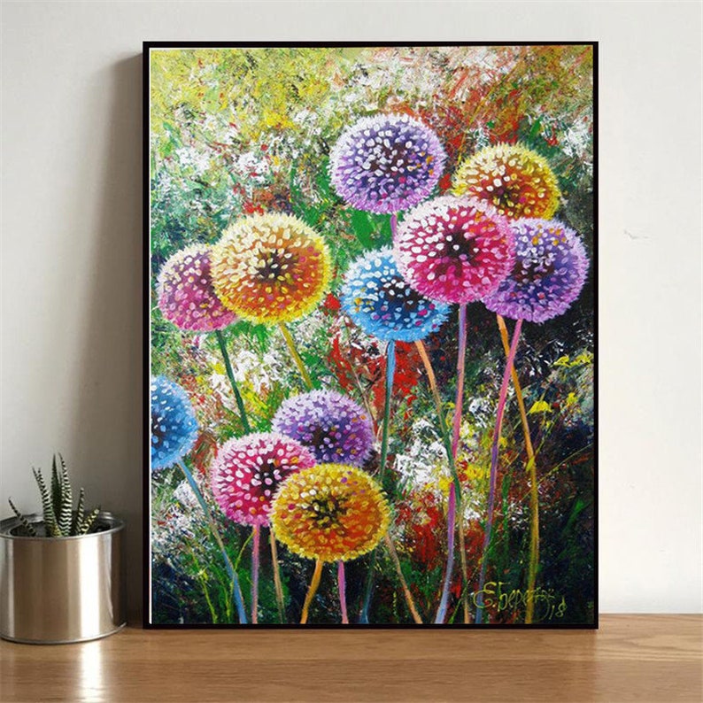 Full square/round drill 5d diy diamond painting 'colored | Etsy