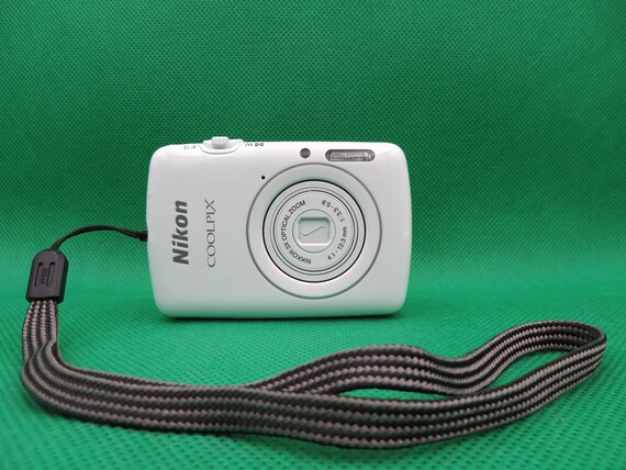 Nikon COOLPIX S01 Compact Digital Camera White - Etsy