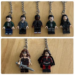 Movie & TV Mini Figure Key Chains