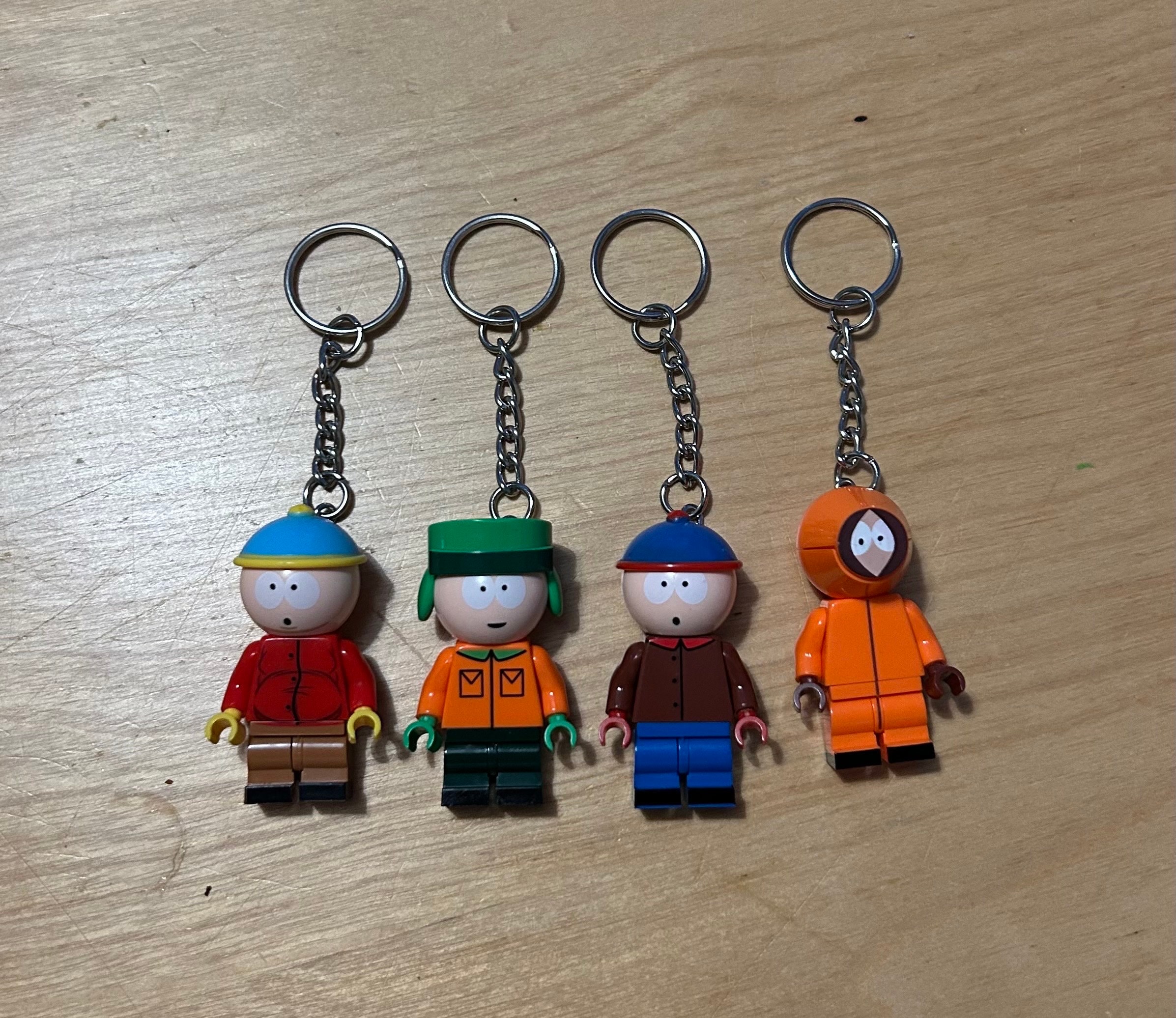 Figure Eight Key Chain Cartoon Mini Figure Key Chains - Etsy UK