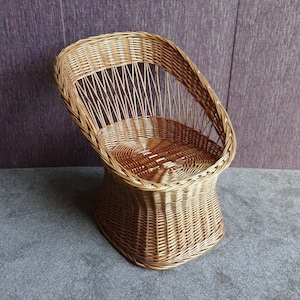 Etsy wicker chair shop