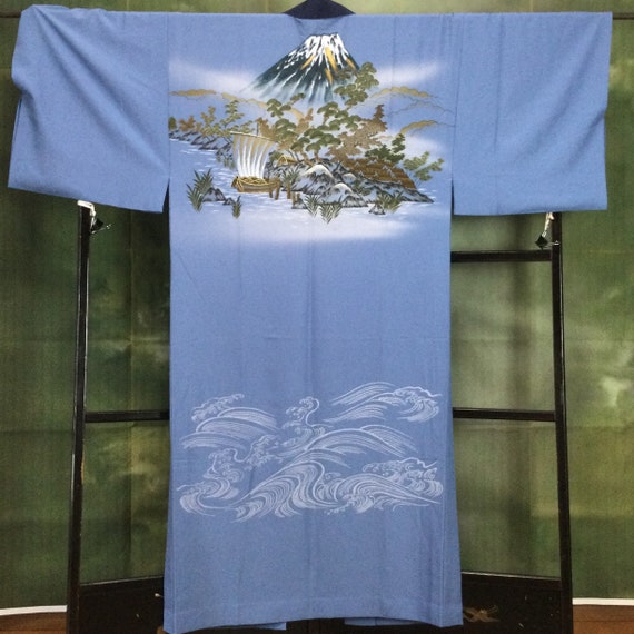 good condition, japanese, antique kimono, for men… - image 3