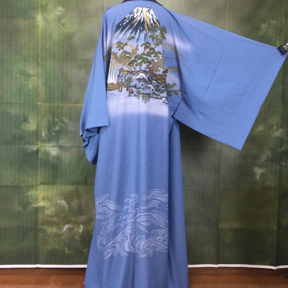 good condition, japanese, antique kimono, for men… - image 2