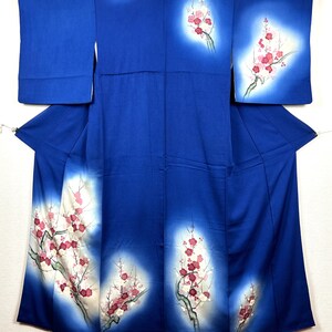 good condition, japanese, antique kimono, robe , Vintage Kimono Robe, Dressing gown, Present, for mom, for her,