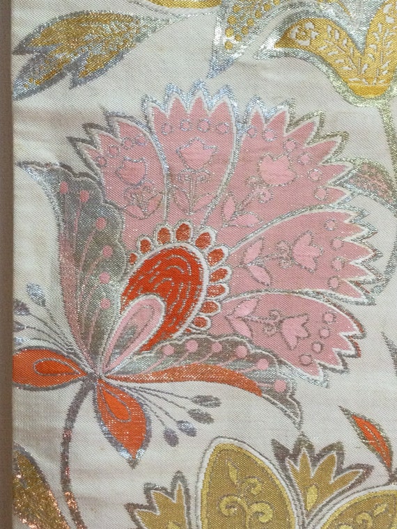 japanese vintage obibelt nagoya obi embroidery/wa… - image 6