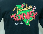 Vintage Fender Tex Mex Stratocaster Guitar Shirt