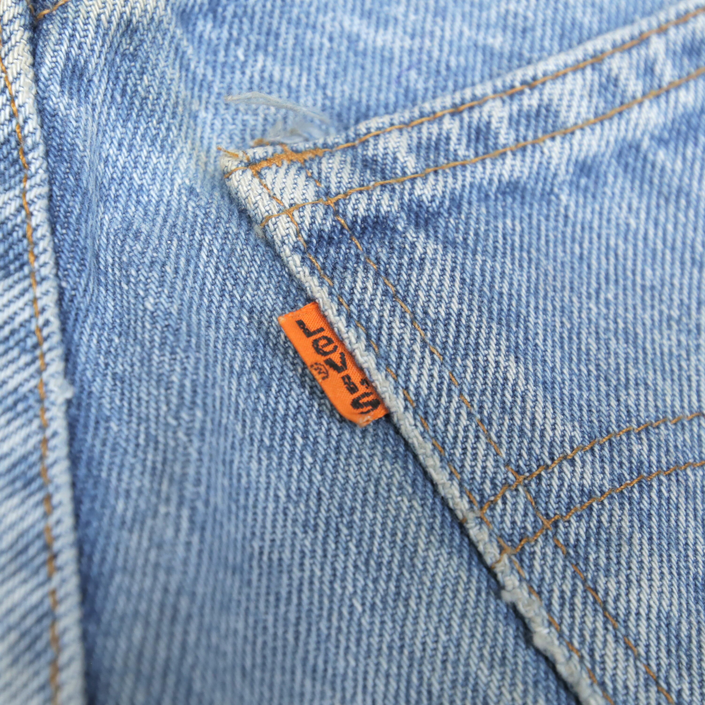 Vintage 70s // LEVIS // Talon 42 Zipper 
