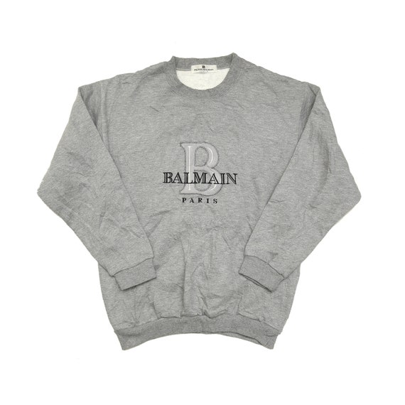 Vintage 90's BALMAIN Pierre Balmain Pullover Big L
