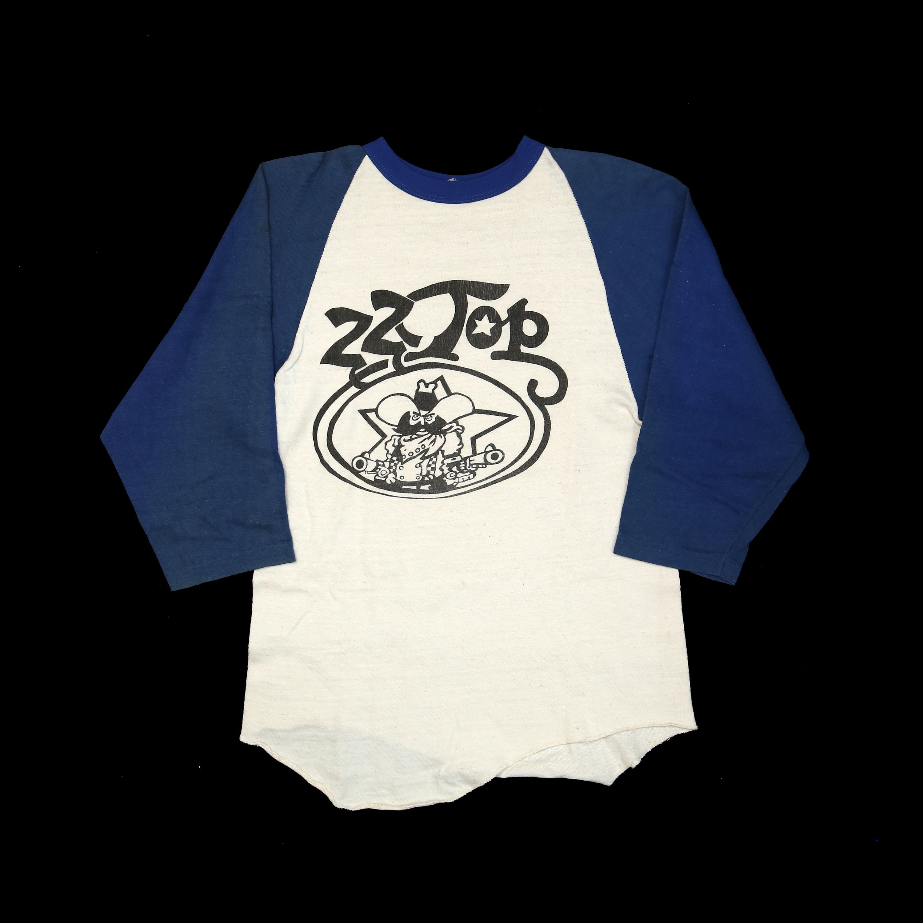 Gunslinging Cowboy Graphic Raglan Band 