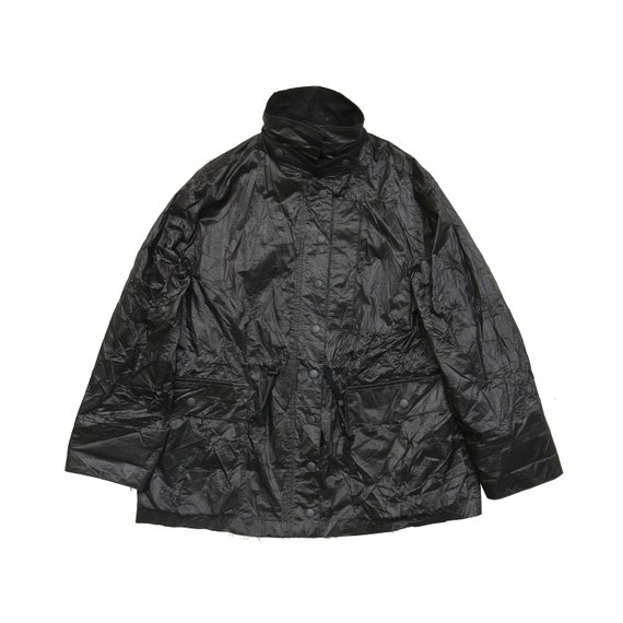Rare BALENCIAGA Tyvek Black Zipper Large Size Utility Jacket | Etsy
