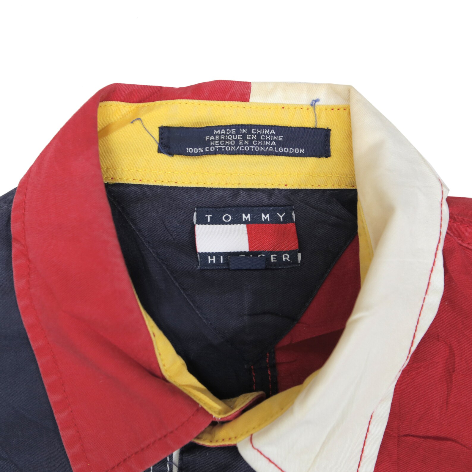 Vintage 90er TOMMY HILFIGER Sailing Gear TH044 Color Block Etsy