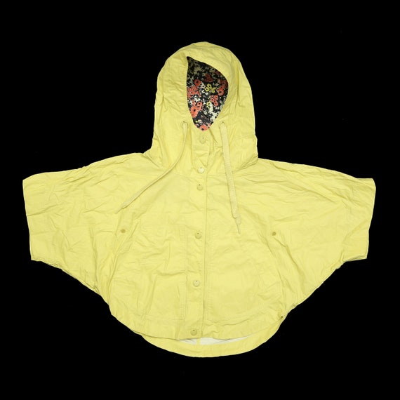 STELLA McCARTNEY x ADIDAS Yellow Hoodie Poncho Rai