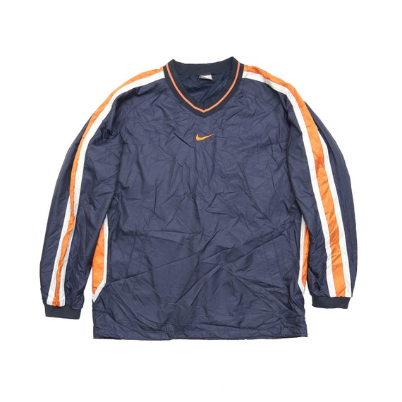 NIKE Center Swoosh Embroider Training V Neck Nylon