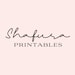 Shafura Printables