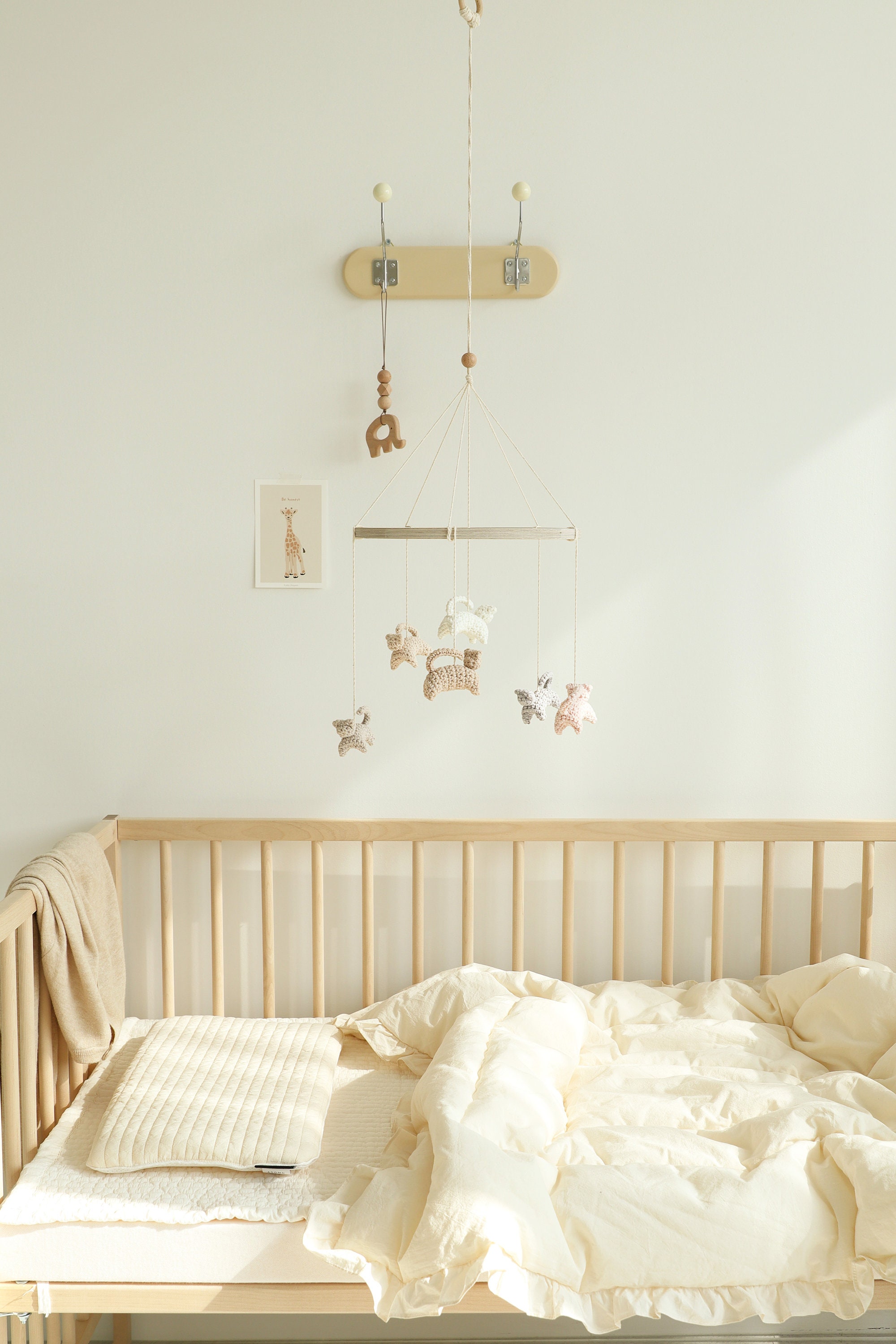 Baby Mobile With Kitten  Interior Kitten Mobile - Etsy