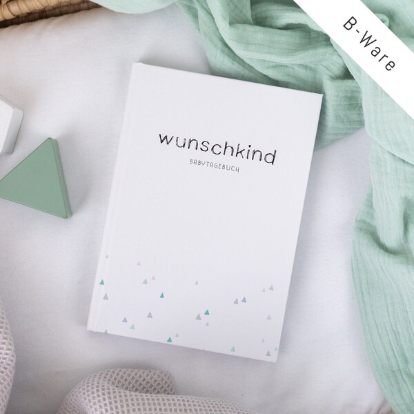 Wunschkind – Babytagebuch B-Ware