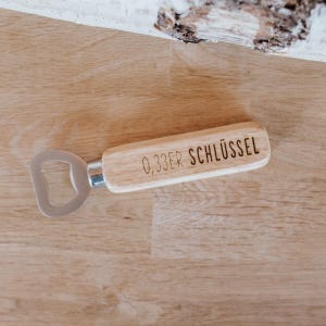 0.33 key - bottle opener | Cap opener, beer opener, bottle opener, gift for men for birthdays, Father&#39;s Day, with engraving