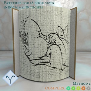 Bébé Et Papillon: Patron Pour Livre Plié, Instruction bricolage livre art plié, pliés-découpés + modèles gratuits + texture gratuite