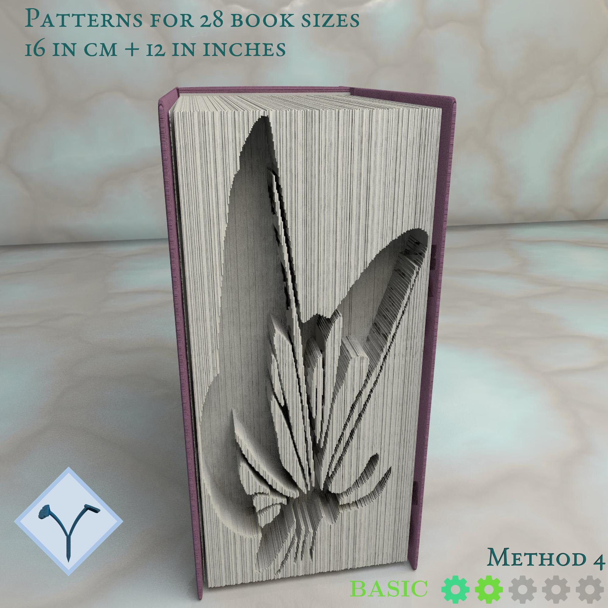 Butterfly: DIY Cut & Fold Art, Book Folding Pattern and Instructions ...