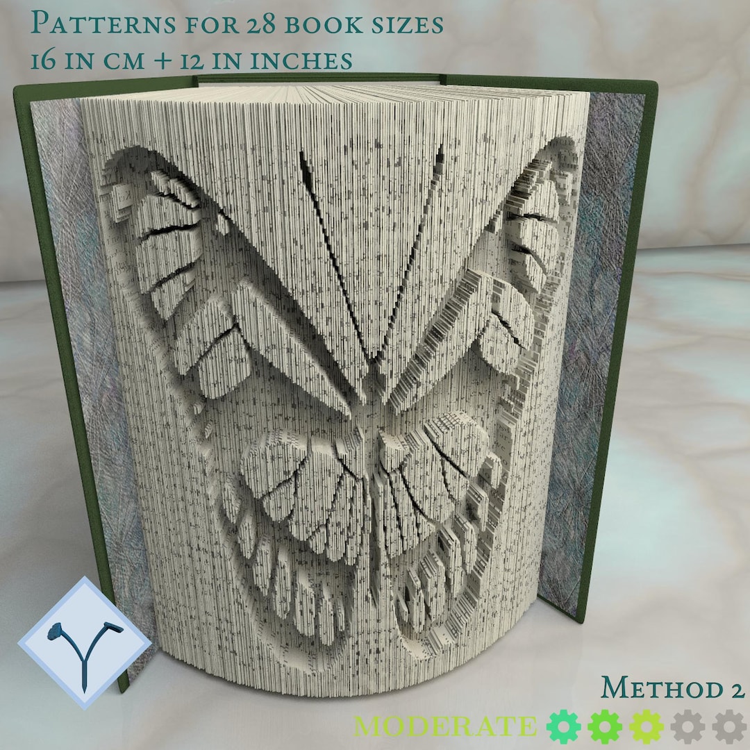 Butterfly: DIY Cut & Fold Art, Book Folding Pattern and Instructions ...