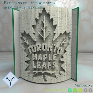 Sport - Hockey Logo: Modello di libro pieghevole, Istruzioni per tagliare e piegare libri e tagliare solo, struttura + modelli gratuiti