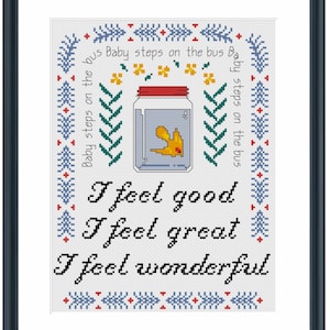 What About Bob? Cross Stitch Pattern 8.5x11