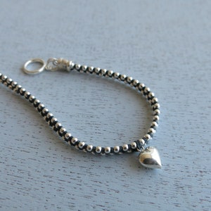HOLIDAY GIFT, Gift, heart charm bracelet, Mothers day gift