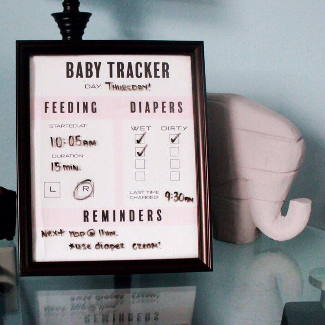 Baby Routine Tracker Infant Feeding and Diaper Tracker Pdf Instant ...