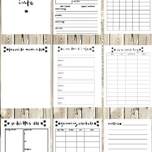 Pet Binder, Pet Care Information Pdf Instant Download, Dog Printables ...