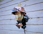 Wrought Iron Sconce, Wall Light, Lantern, Farm Country Vintage, Rustic Lantern, Farmhouse Style, Hammered Metal, Outdoor Lantern