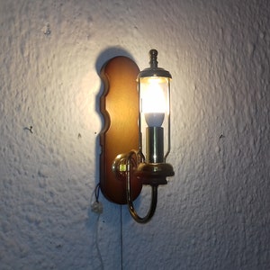 Retro Wall Sconce Lamp, Wortmann and Filz Brand