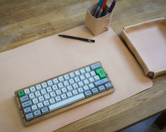 Leather Desk Mat \ Desk Pad \ Mouse Mat