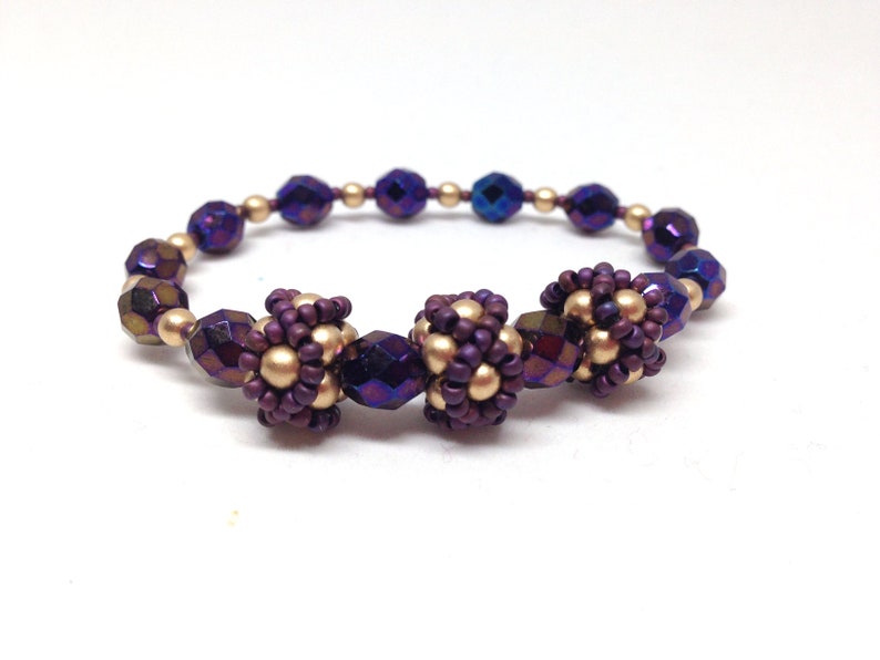 Multi Scarab Iris Hugs and Kisses Bracelet