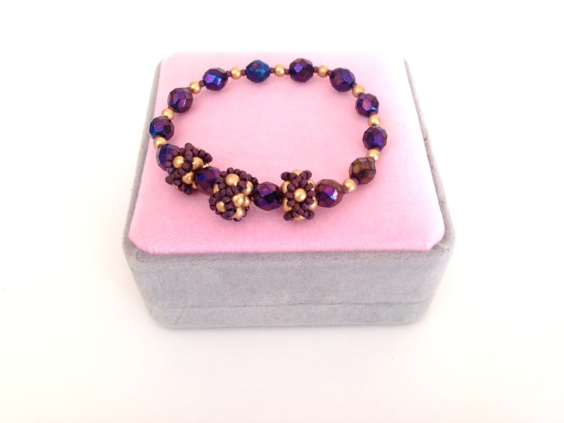 Multi Scarab Iris Hugs and Kisses Bracelet