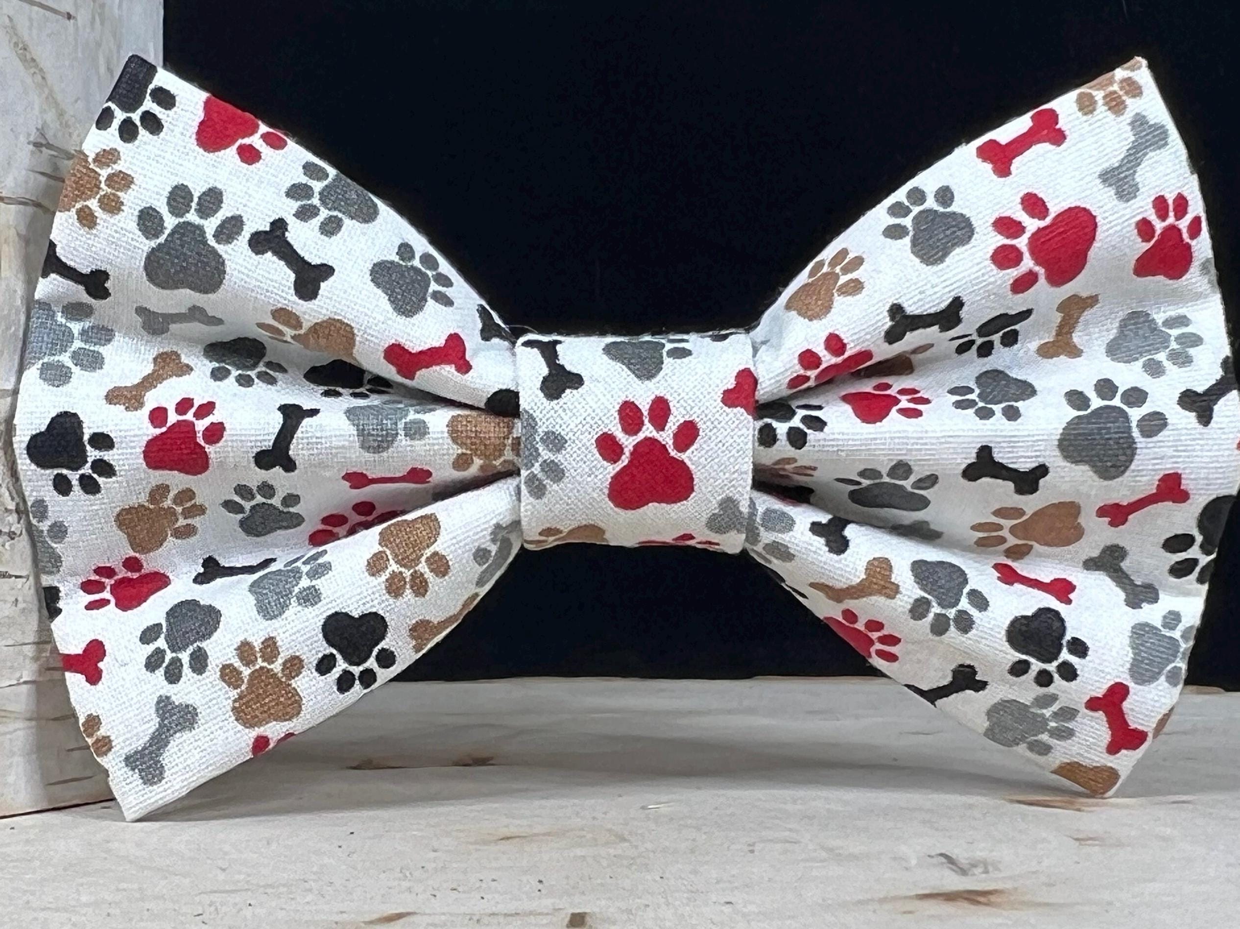 Dog Bone Bow Tie Etsy Canada
