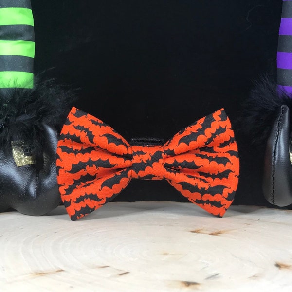 Bat Halloween Dog Bow Ties | Cat Bow Tie | Dog Bowties | Halloween Dog  Bow | Dog Bow Tie | Dog Collar Bow Tie | Dog Bandana | Pet Bow Tie