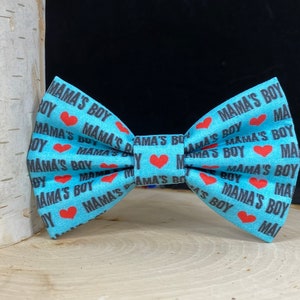 Mama’s Boy Dog Bow Ties | Cat Bow Tie | Dog Bowties | Summer Bow Tie | Dog Bow Tie |  Dog Collar Bow Tie | Pet Bow Tie | Dog Bandana | Bow