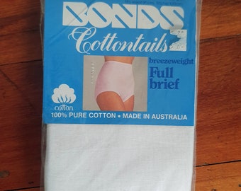 Bonds Full Breif Cotton Tails Breezeweight Made in Australia Still