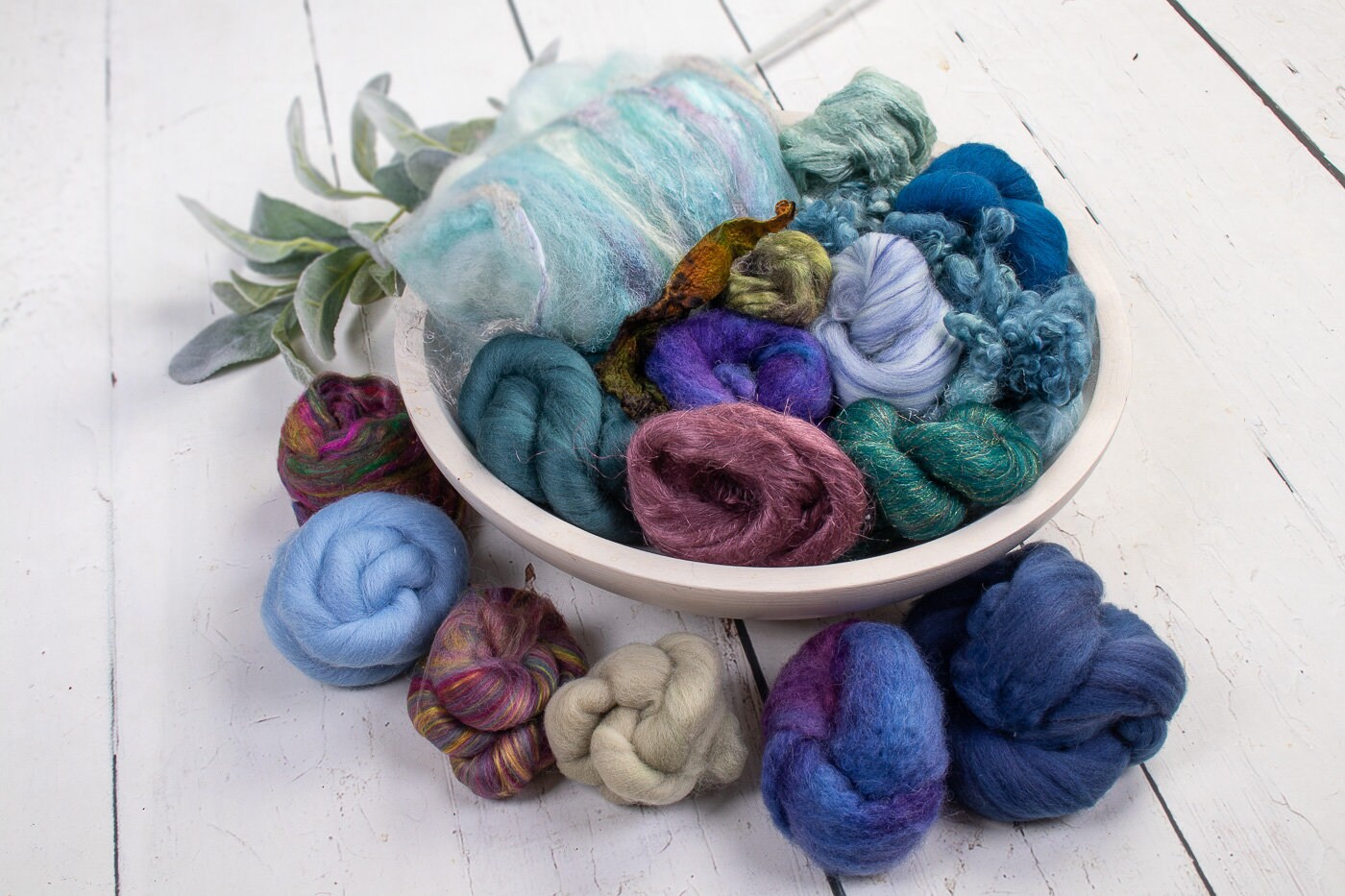 Needle Felt Wool Surprise Pack Merino Wool Tops Spinning Etsy