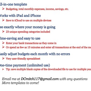 Ios Example Notes Budget Apple Edition - Monthly Budget Sheet - Works With iPad - Etsy