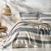 BOHO | Queen Size Woven Bedspread Set, Natural Cotton Throw Blanket, Bedspread with Pillow Case, 90x95inches 